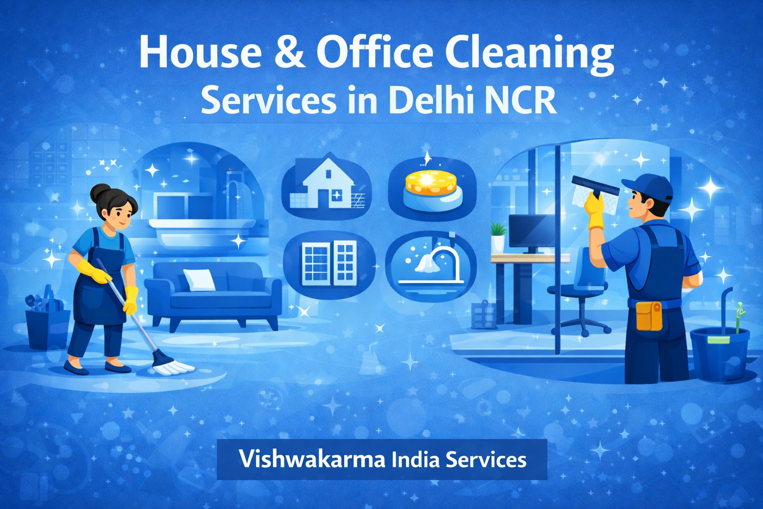 Professional Cleaning Service Near You in Delhi NCR – Vishwakarma India Services